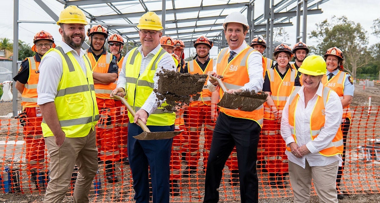 Sod turned on new SES base